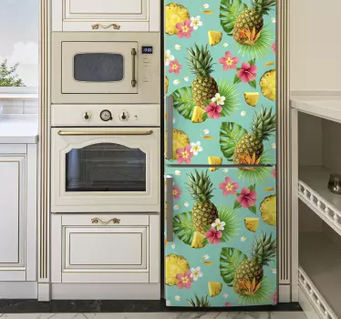 Emballage de réfrigérateur de fruits tropicaux - TenStickers