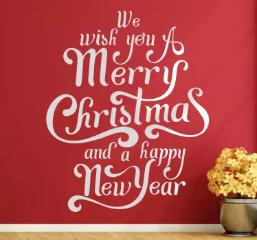 joyeux Noel et bonne année - TenStickers