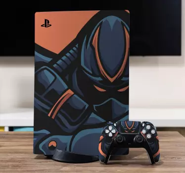 Skin Playstation Jeu ninja en colère - TenStickers
