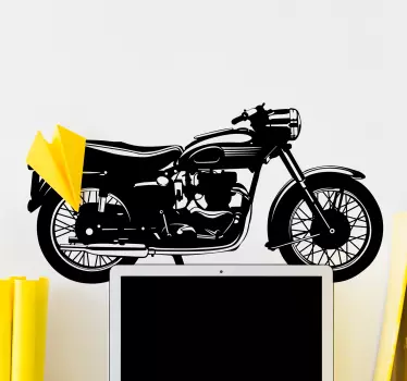 Sticker ancienne moto - TenStickers