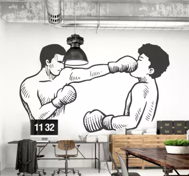 sticker boxe - TenStickers