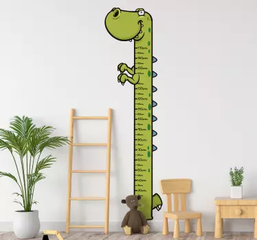 Sticker Maison Dessin Dinosaure - TenStickers