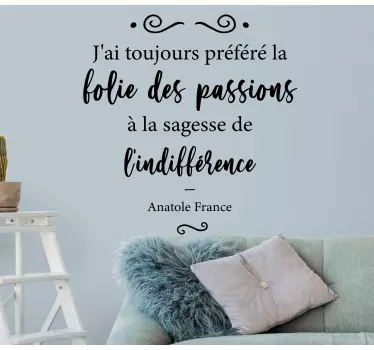 Sticker Citation Citation d'un personnage célèbre - TenStickers