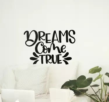 Sticker citation design inspirant - TenStickers