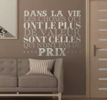 Sticker dans la vie - TenStickers