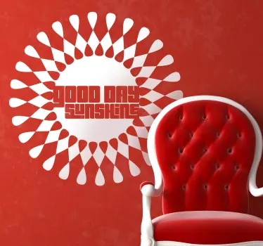 Sticker décoratif Good Day Sunshine - TenStickers