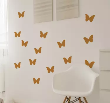 sticker décoratif papillon - TenStickers