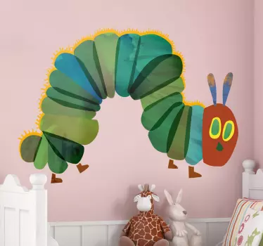Sticker enfant chenille - TenStickers
