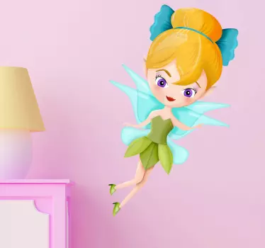 Sticker enfant Fée Clochette - TenStickers