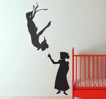 Sticker enfant Peter Wendy - TenStickers