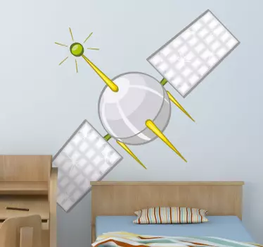 Sticker enfant satellite - TenStickers