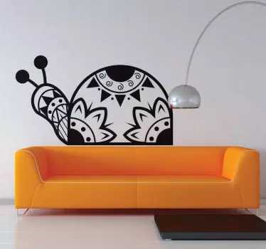 Sticker escargot formes - TenStickers