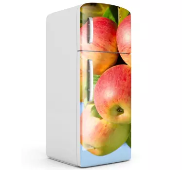 Sticker frigo pommes - TenStickers
