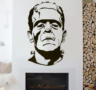 Sticker Halloween Frankenstein - TenStickers