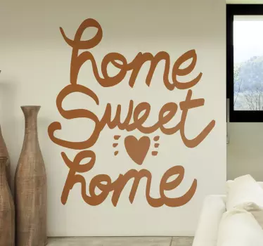 Sticker Home Sweet Home - TenStickers