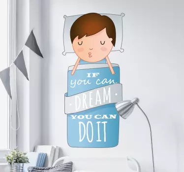 Sticker if you can dream it - TenStickers