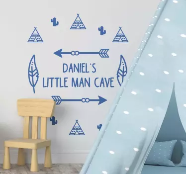 Sticker Chambre Enfant petite grotte - TenStickers