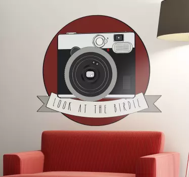 Sticker insta look birdie - TenStickers