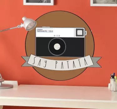 Sticker instamatic patata - TenStickers