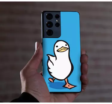 Sticker iphone animation de canard - TenStickers