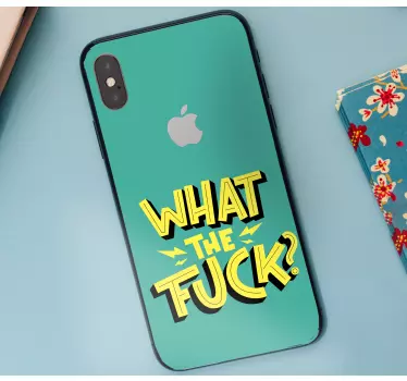 Sticker iphone design unique pour personnaliser votre mobile - TenStickers