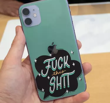 Sticker iphone un style unique pour votre téléphone - TenStickers