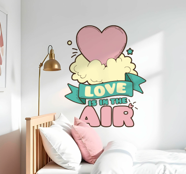 Sticker love is in the air - TenStickers