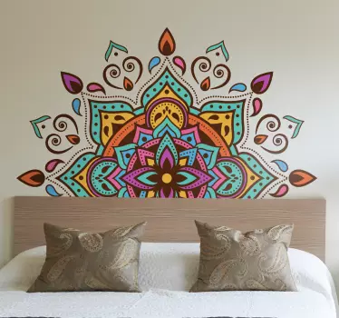Sticker Mural Mandala - TenStickers