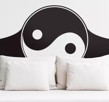 Sticker Mural Yin et Yang - TenStickers