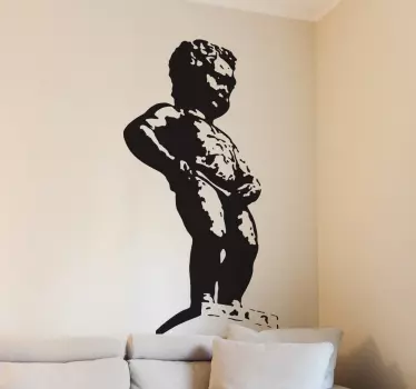Sticker Manneken Pis - TenStickers