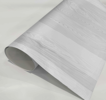 Adhésif meuble effet bois blanc - TenStickers