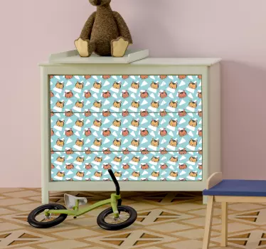 Sticker Pour Meuble Petits Tigres - TenStickers