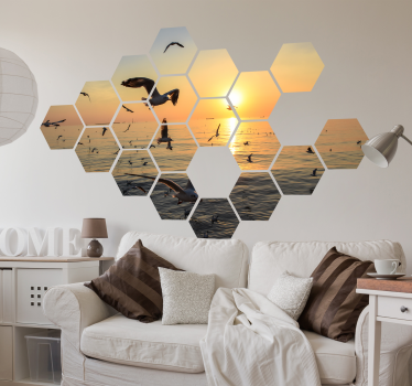 Sticker Mosaïque personnalisable - TenStickers
