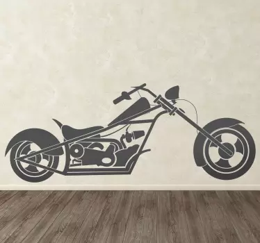Sticker moto chopper - TenStickers