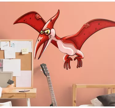 Sticker Mural Chambre Enfant Dinosaure avec des ailes - TenStickers