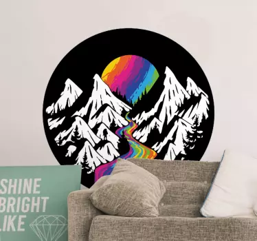 Sticker Mural Espace Sablier de la galaxie - TenStickers
