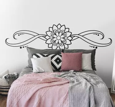 Sticker mural fleur élégante - TenStickers