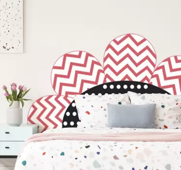 Sticker mural fleur motifs - TenStickers