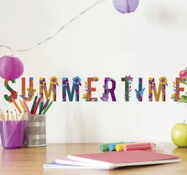 Sticker Maison Summertime - TenStickers