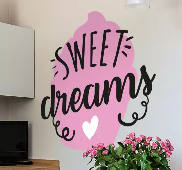 Sticker nuage sweet dreams - TenStickers