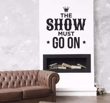Sticker Parole de Chanson Queen - TenStickers