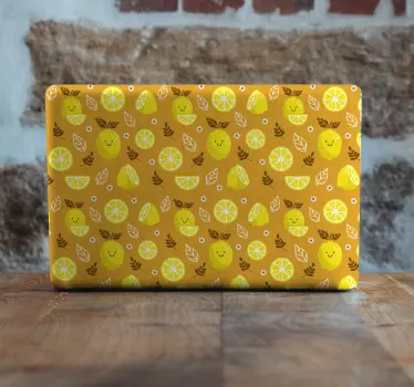 Sticker PC Citrons souriants - TenStickers