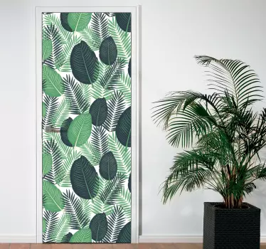 Autocollant porte plantes vertes - TenStickers