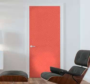 Sticker de Porte Porte Colorée - TenStickers