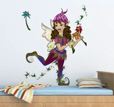 Sticker pour enfant elfe dansant - TenStickers