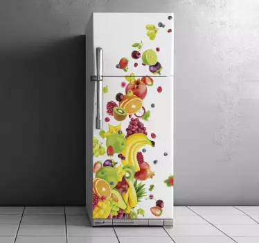 Sticker frigo image de fruits - TenStickers