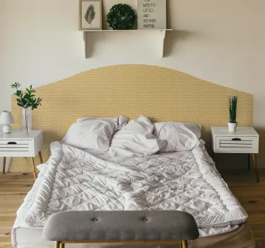 Sticker pour Tete de Lit Texture en osier - TenStickers