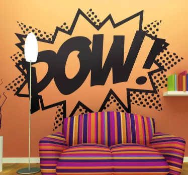 Sticker pow Lichtenstein - TenStickers