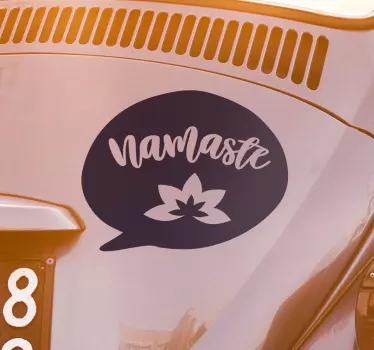 Sticker Tuning Namaste - TenStickers