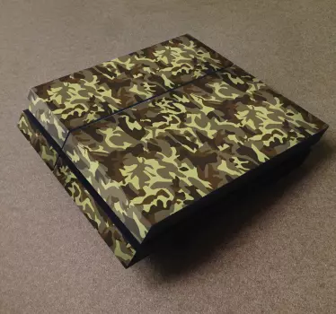Autocollant PS4 camouflage guerre - TenStickers